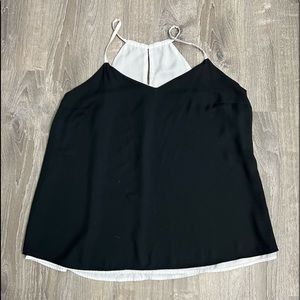 Black Polyester Reversible Tank Sz 1